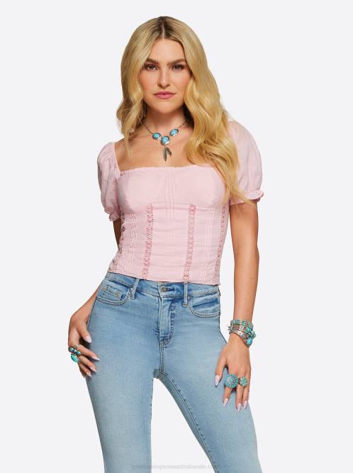 Jessica SimpsonAubrey Top in Pink Dolphin H426675