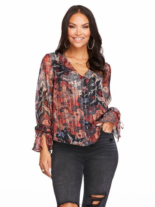 Jessica SimpsonAurora Top in Autumn Memories H426760