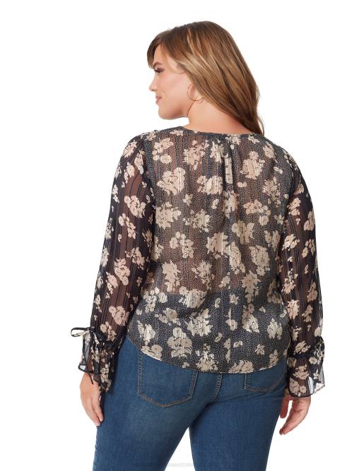 Jessica SimpsonAurora Top in Drafted Florals H426766