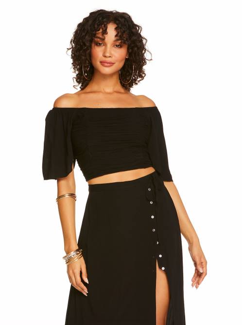 Jessica SimpsonBrinne Top in Black H4261138