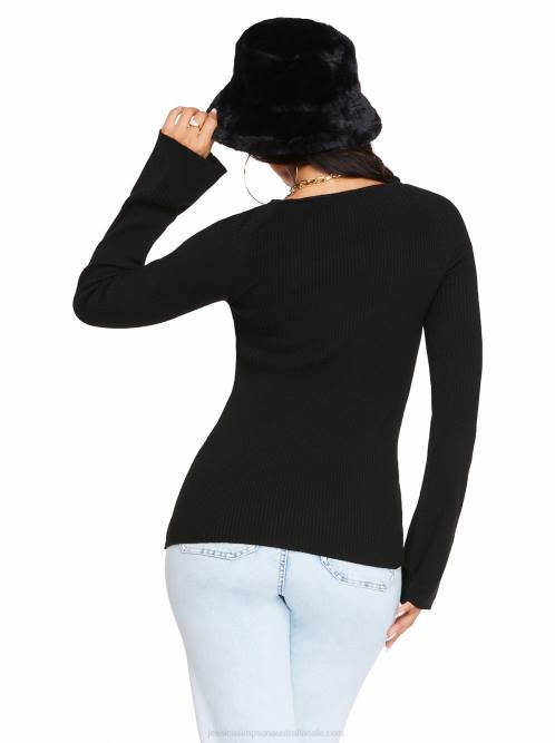 Jessica SimpsonCalisata Top in Infinity in Black H426762