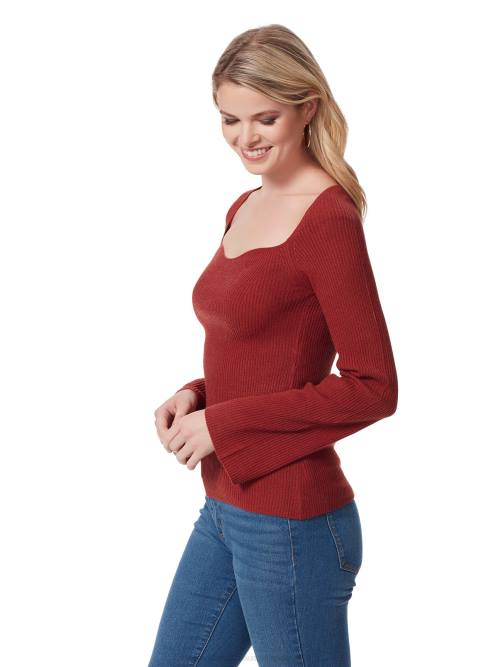 Jessica SimpsonCalisata Top in Infinity in Russet Brown H426763
