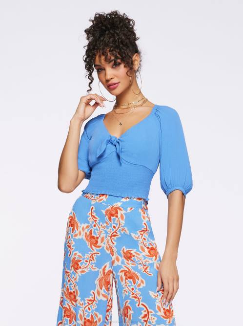 Jessica SimpsonCarey Top in Blue Yonder H426639