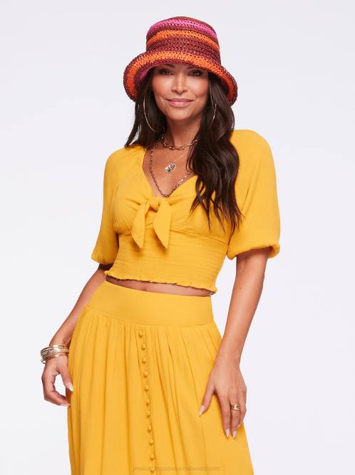 Jessica SimpsonCarey Top in Golden Rod H426632