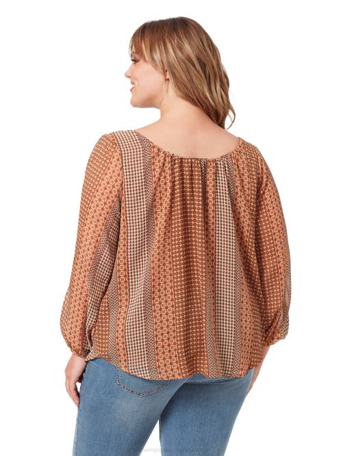 Jessica SimpsonCaroline Top in Dew Stripe H4261133