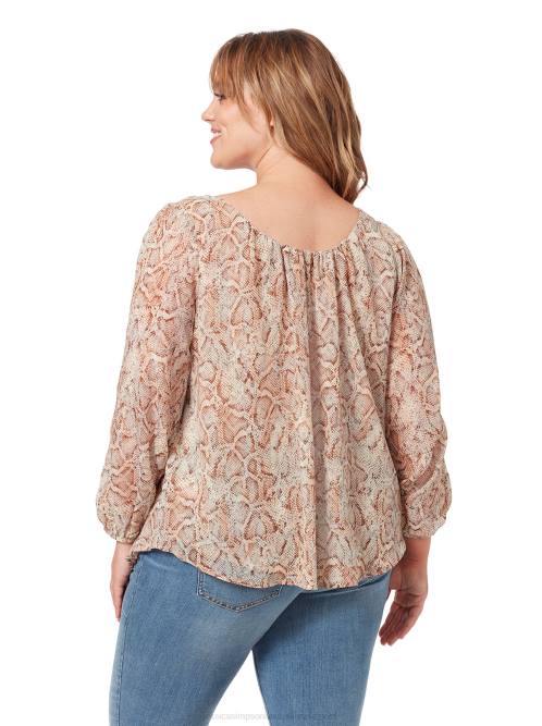 Jessica SimpsonCaroline Top in Shadow Snake H4261112