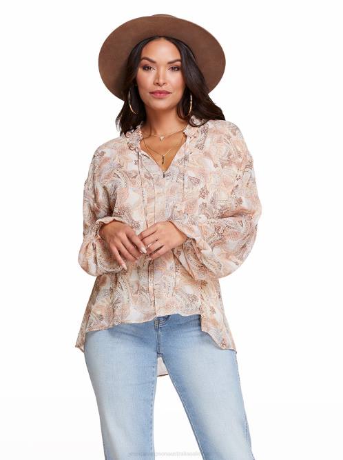 Jessica SimpsonCeleste Top in Wild Paisley H4261147