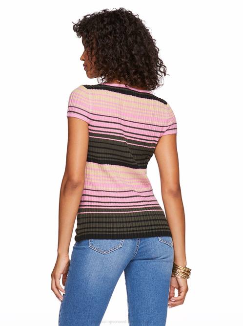Jessica SimpsonFiona Top in Rosebud Stripe H426775
