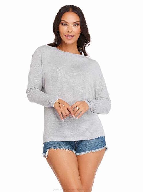 Jessica SimpsonGiana Top in Alloy H426772