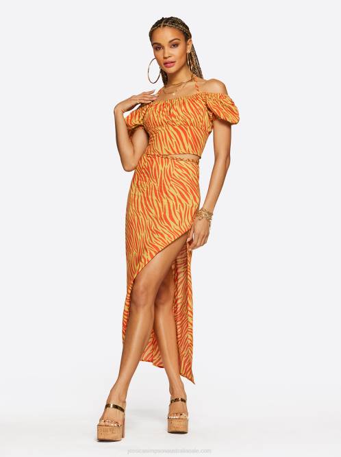 Jessica SimpsonIrin Top in Savanna Zebra H426617