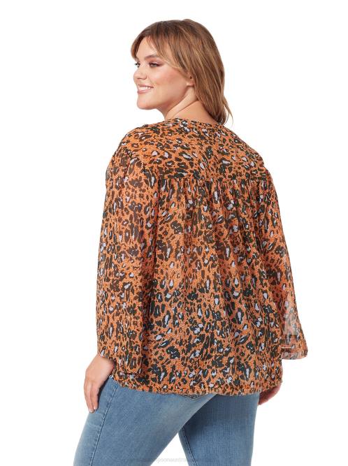 Jessica SimpsonJenna Top in Speckled Cheetah H426770