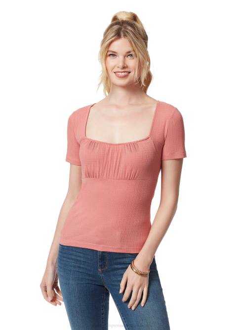 Jessica SimpsonJordyn Sweetheart Top in Dusty Rose H4261158