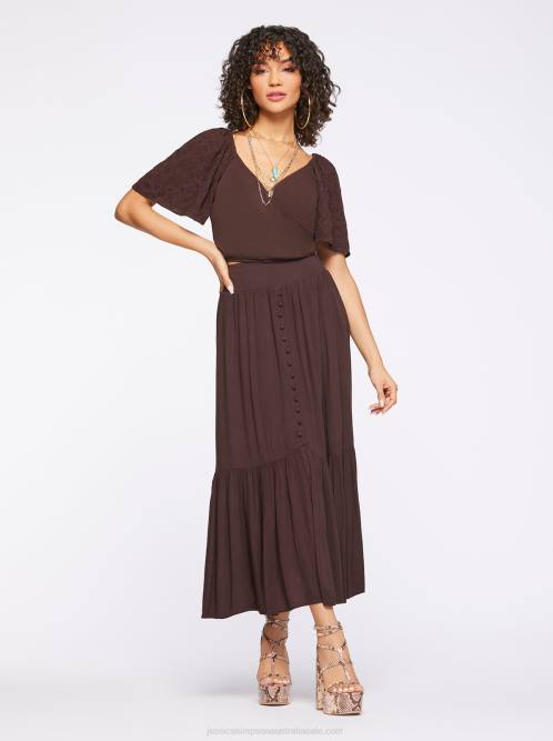 Jessica SimpsonKerrigan Crop Top in Coffee H426633