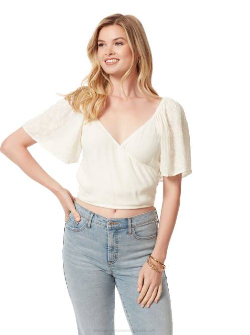 Jessica SimpsonKerrigan Crop Top in Gardenia H426714