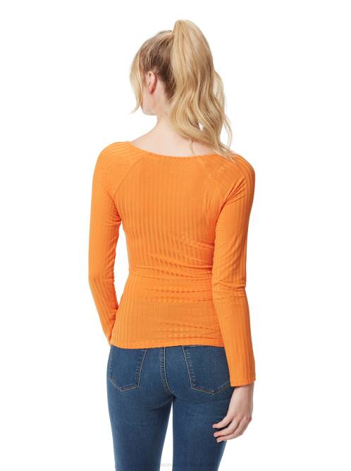 Jessica SimpsonKiki Top in Orange Ochre H4261150