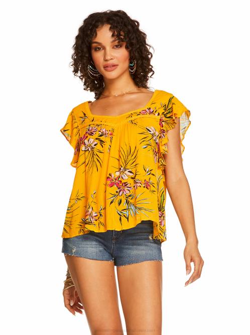 Jessica SimpsonLauryn Top in Tropical Oasis H4261142