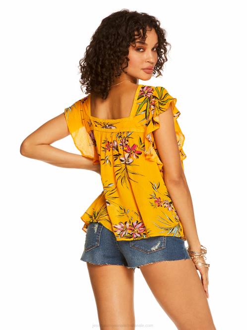 Jessica SimpsonLauryn Top in Tropical Oasis H4261142