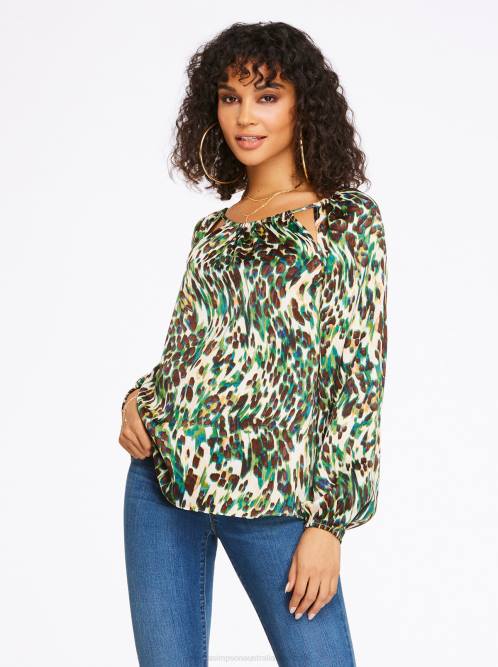 Jessica SimpsonLayla Top in Cheetah Ferns H426757