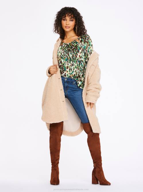 Jessica SimpsonLayla Top in Cheetah Ferns H426757