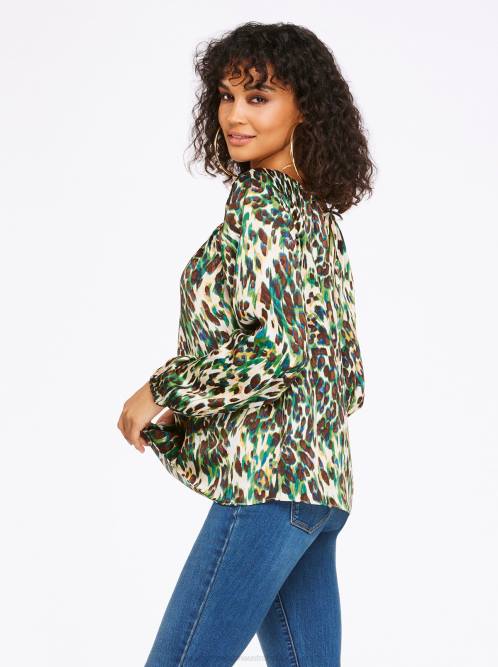 Jessica SimpsonLayla Top in Cheetah Ferns H426757