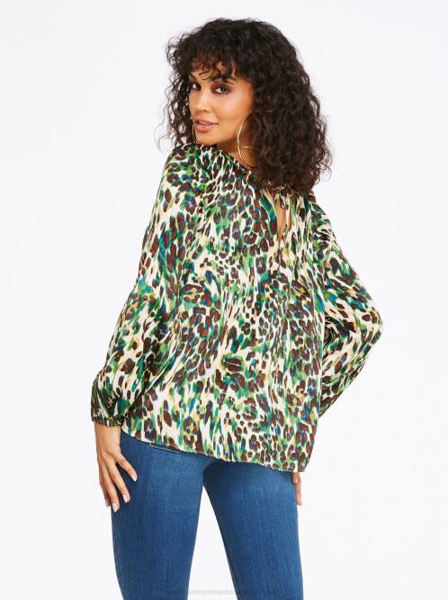 Jessica SimpsonLayla Top in Cheetah Ferns H426757