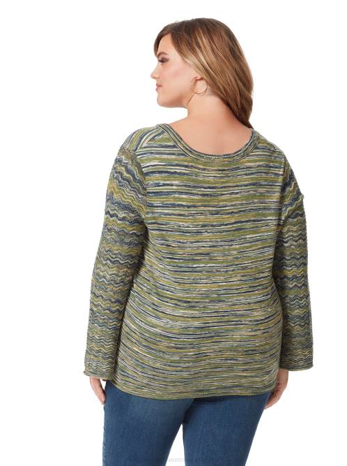 Jessica SimpsonMarietta Top in Navy Multi Stripe H426756