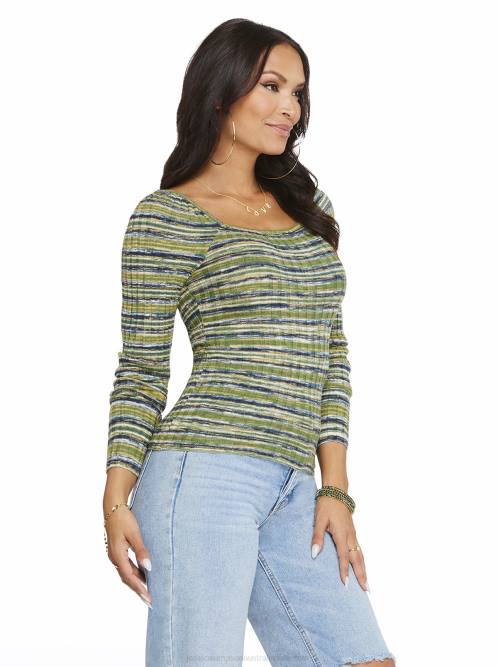 Jessica SimpsonNeve Top in Navy Blazer Stripe H426759