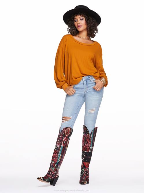 Jessica SimpsonPoppy Top in Cathay Spice H4261127
