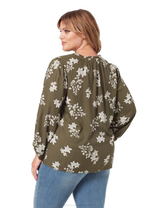 Jessica SimpsonRuby Top in Floral Fawn H4261128