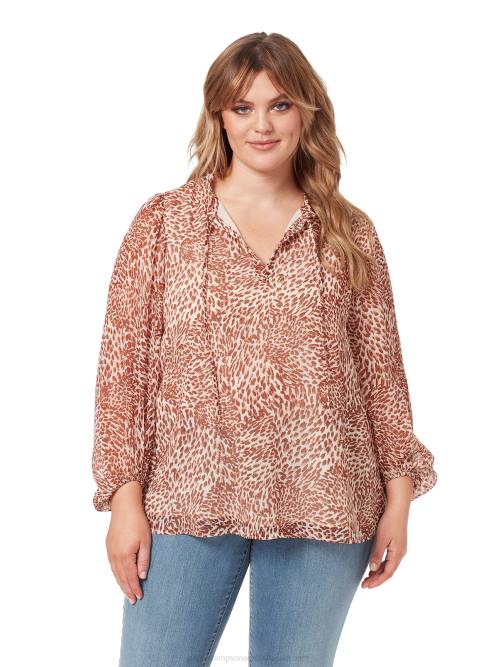 Jessica SimpsonRuby Top in Leopard Swirl H4261114