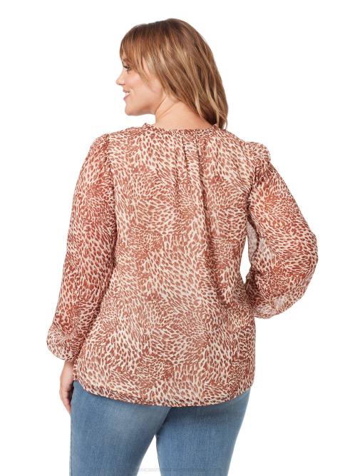 Jessica SimpsonRuby Top in Leopard Swirl H4261114