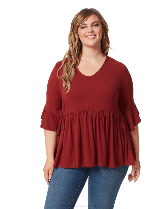 Jessica SimpsonSusie Top in Russet Brown H426748