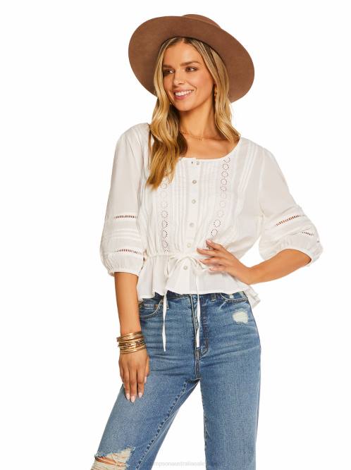 Jessica SimpsonTwyla Top in Bright White H4261146