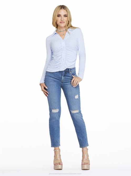 Jessica SimpsonWren Wrap Top in Heather H426743