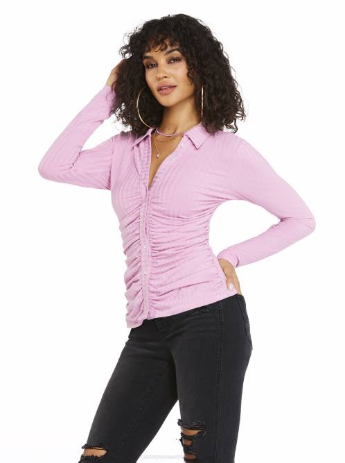 Jessica SimpsonWren Wrap Top in Mauve Mist H426751