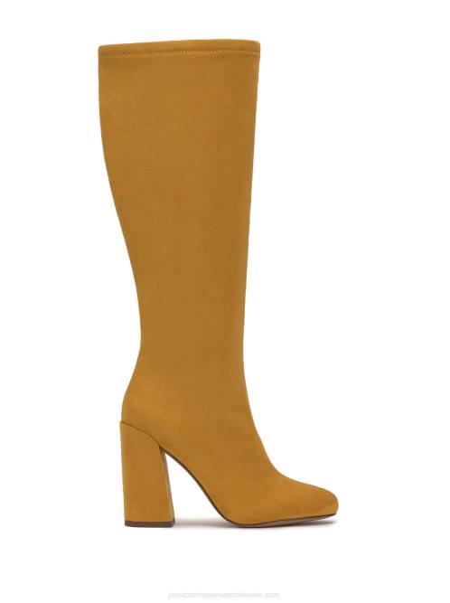 Jessica SimpsonBenni Boot in Satin Brass H42663
