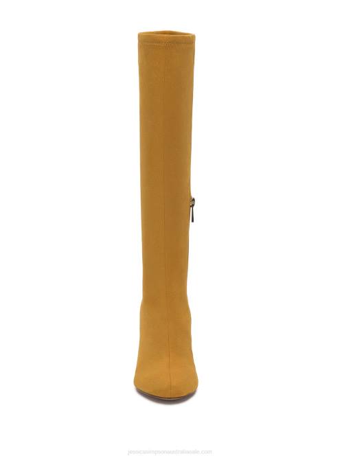 Jessica SimpsonBenni Boot in Satin Brass H42663