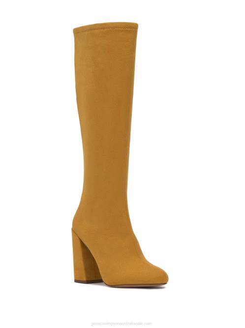 Jessica SimpsonBenni Boot in Satin Brass H42663