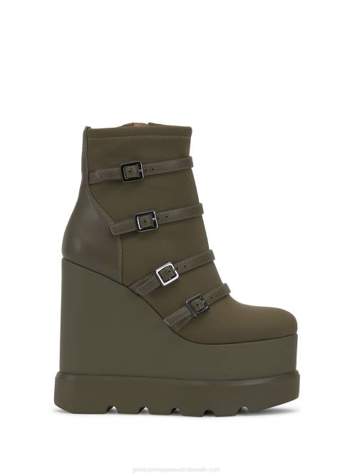 Jessica SimpsonChaela Bootie in Uniform Green H42655