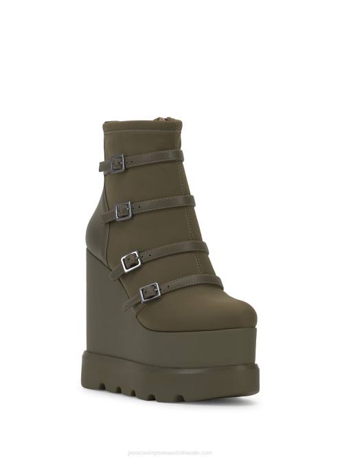 Jessica SimpsonChaela Bootie in Uniform Green H42655
