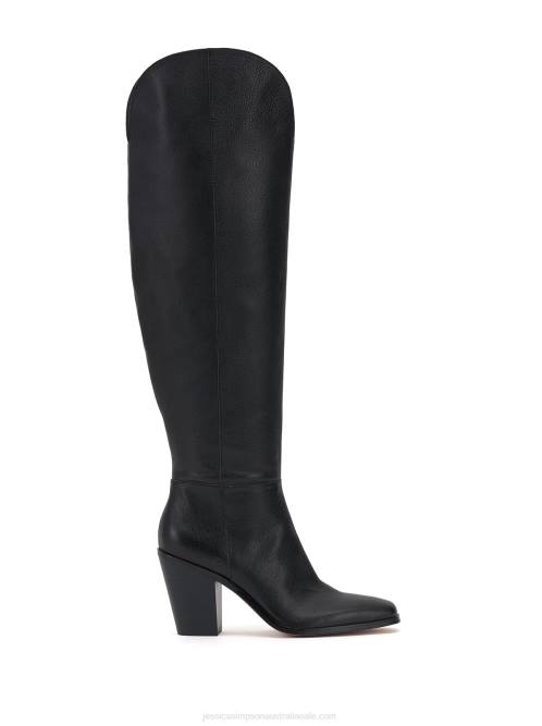 Jessica SimpsonRavyn Boot in Black Leather H42654