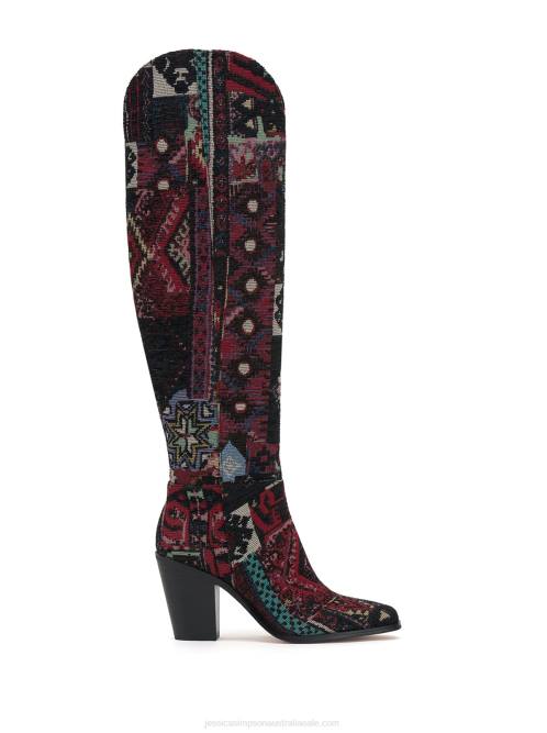 Jessica SimpsonRavyn Boot in Red Combo H42675