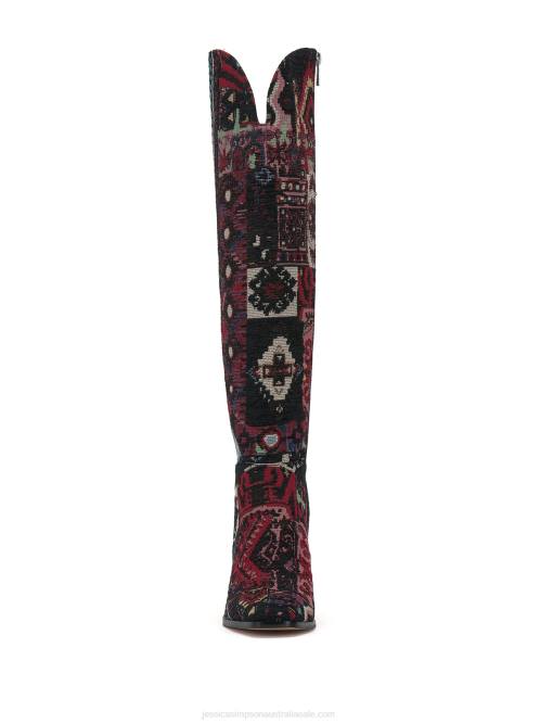 Jessica SimpsonRavyn Boot in Red Combo H42675