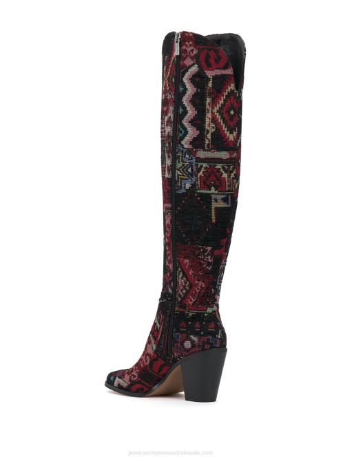 Jessica SimpsonRavyn Boot in Red Combo H42675