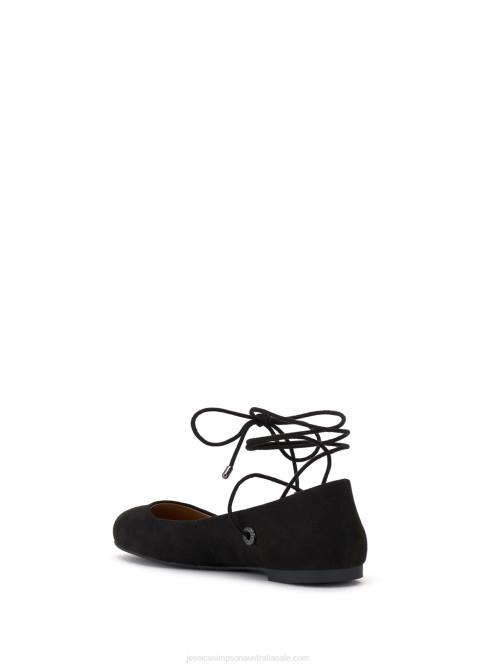 Jessica SimpsonBingley Flat in Black H426124
