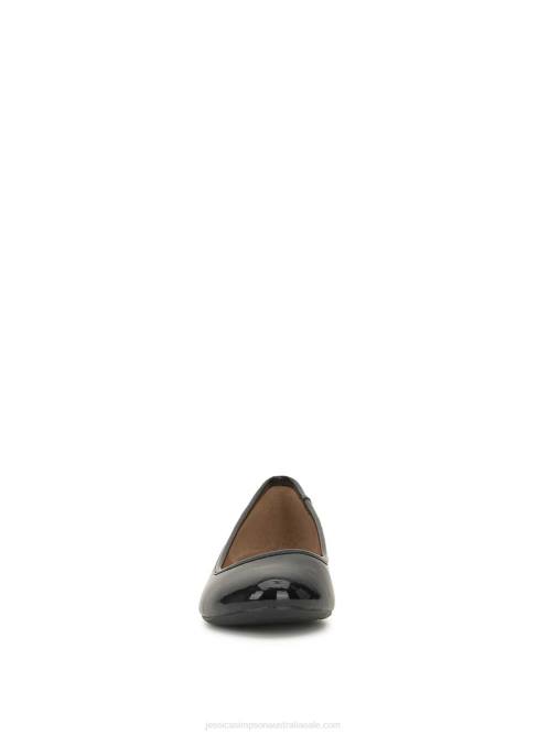 Jessica SimpsonMareike Ballet Flat in Black Patent H426129