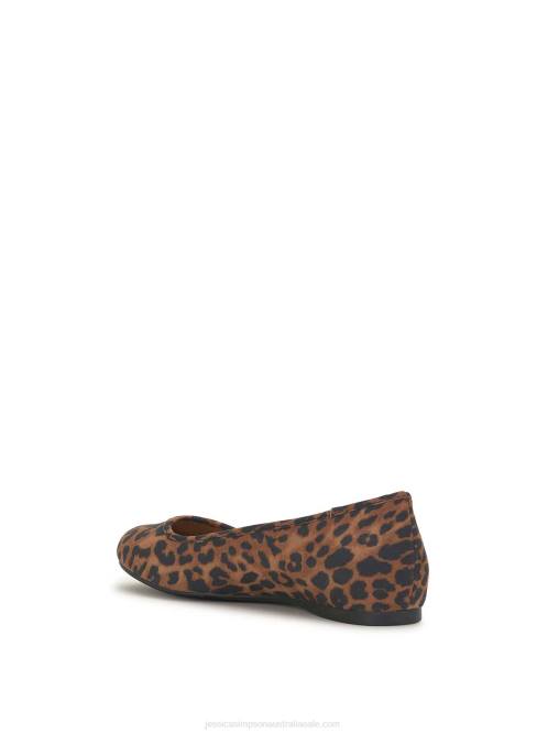 Jessica SimpsonMareike Ballet Flat in Safari Leopard H426131
