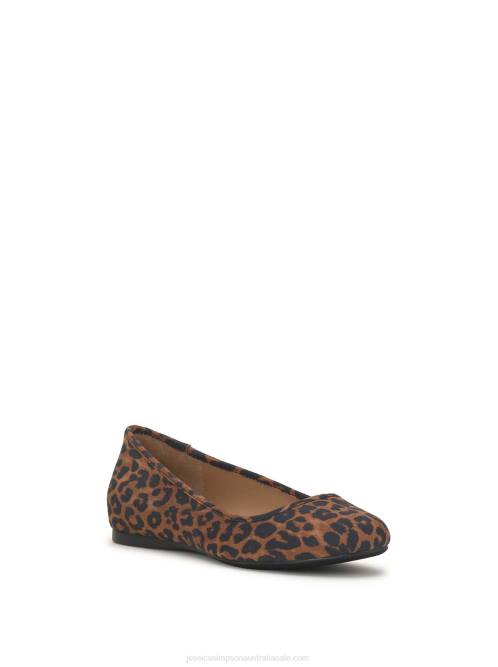 Jessica SimpsonMareike Ballet Flat in Safari Leopard H426131