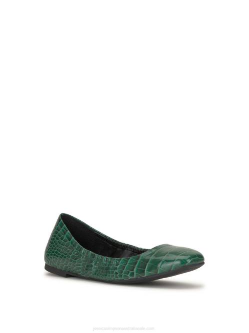 Jessica SimpsonSandaze Flat in Green H426100