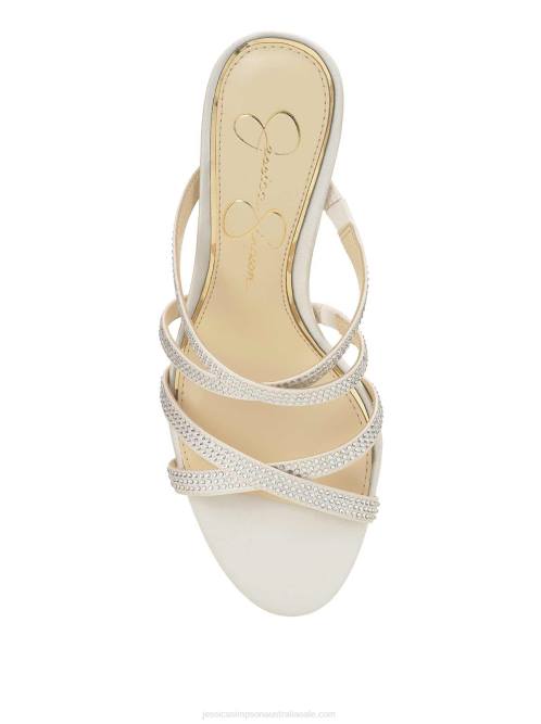 Jessica SimpsonChanter Kitten Heel in White H42696